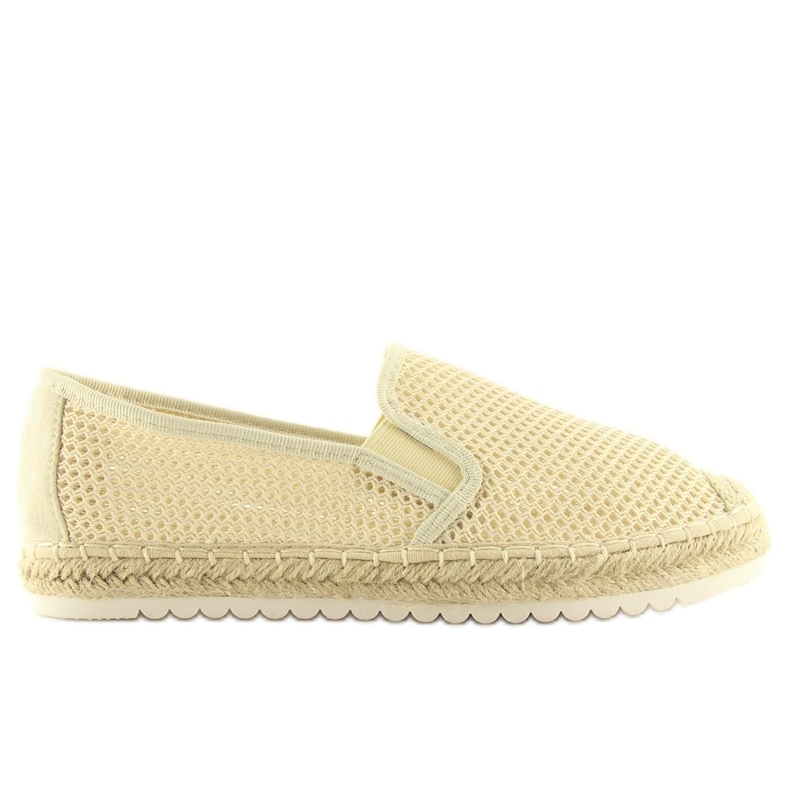Beige espadrillit naisille 6602 Beige