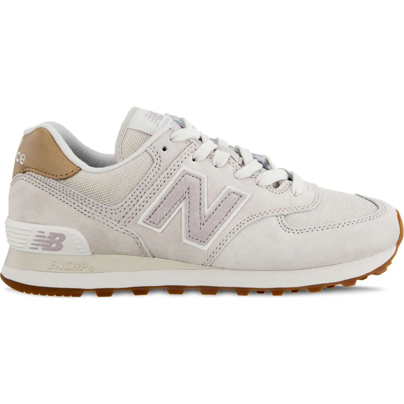 New Balance Wl574lcc Light Cliff Grey ja kevyt kasmirmatto ruskea monivärinen