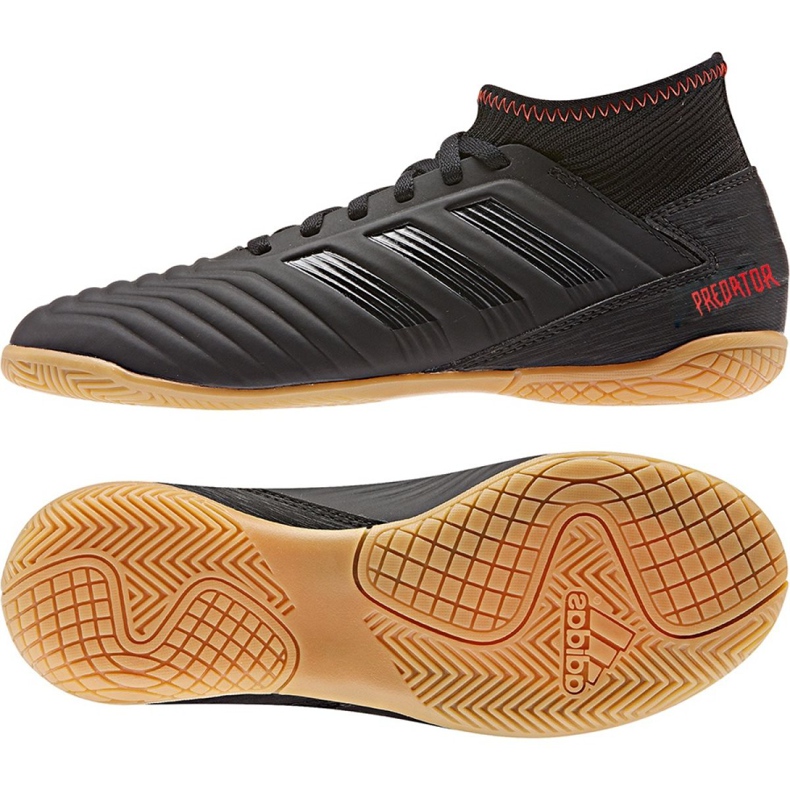Sisäkengät adidas Predator 19.3 In Jr D98015 monivärinen musta