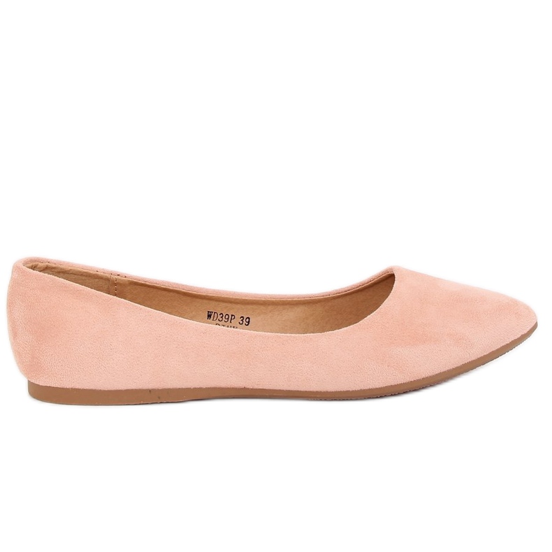 Ballerinat mantelin vaaleanpunainen nenä WD39P Pink