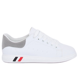 Naisten valkoiset ja harmaat lenkkarit BL147P Harmaa valkoinen