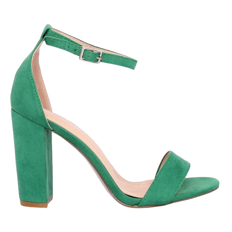 Vihreät sandaalit postissa Y2385-27 Vihreä