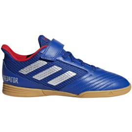Sisäkengät adidas Predator 19.4 In Sala Jr CM8550 sininen sininen