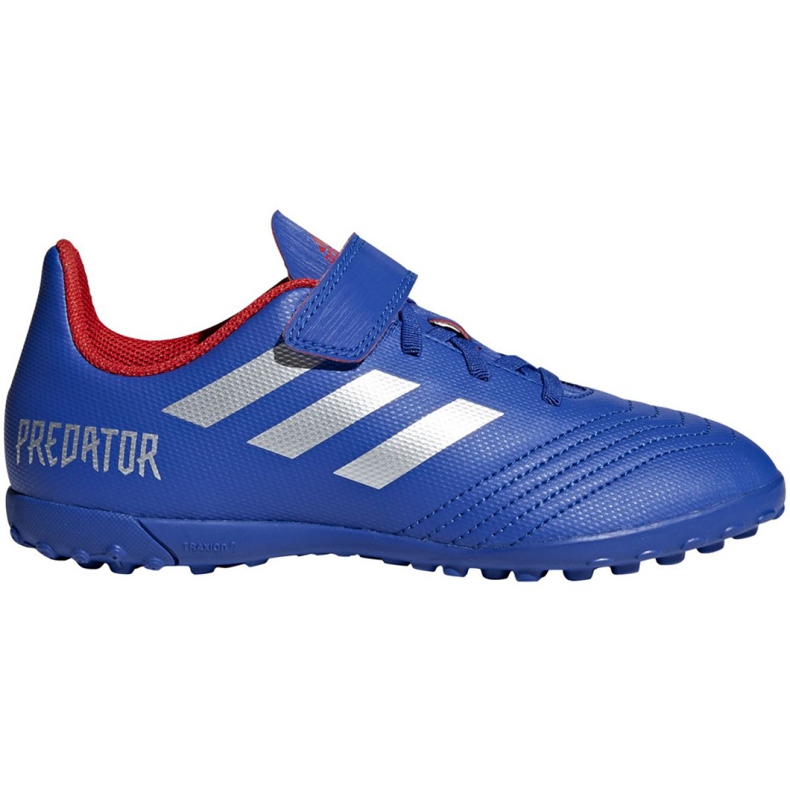 Adidas Predator 19.4 Tf Jr CM8559 jalkapallokengät sininen sininen