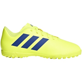 Adidas Nemeziz 18.4 Tf Jr CM8522 jalkapallokengät keltainen keltainen