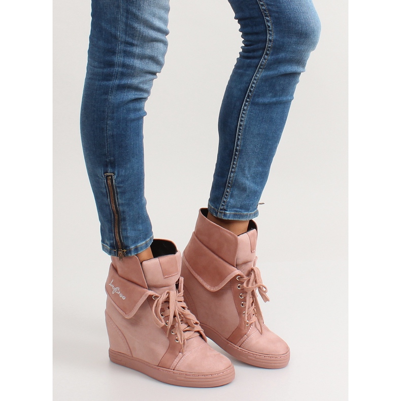 Suede-tennarit B12-22 Pink II-GAT vaaleanpunainen