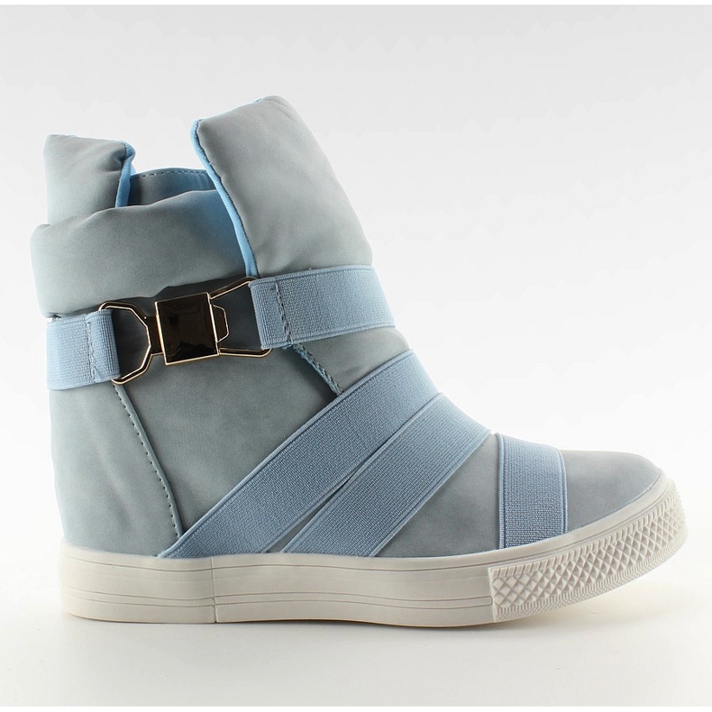 Kengät, joissa kuminauhat AF24 Blue II-GAT sininen