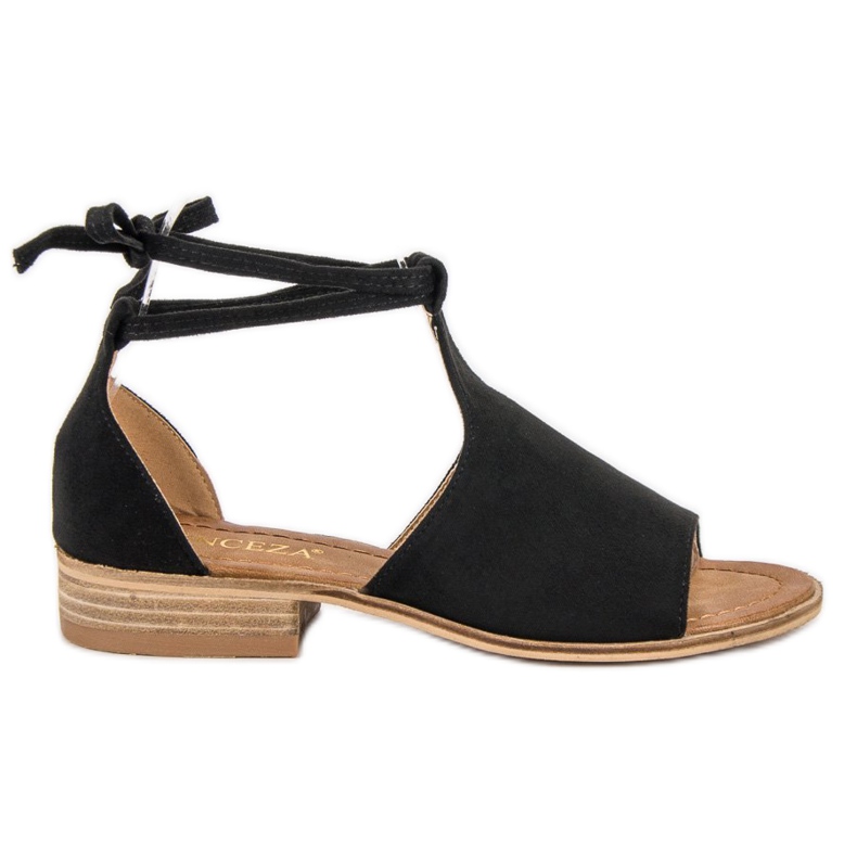 VINCEZA mustat sandaalit