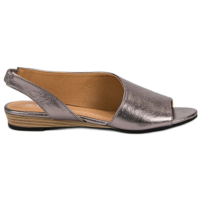 VINCEZA Slip On Sandaalit harmaa