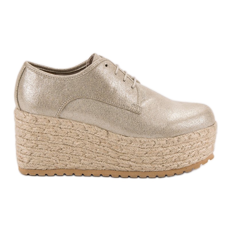 Corina Muodikkaat nauhoitetut espadrillit keltainen