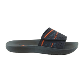 Rider 82500 tummansininen vapaa -ajan miesten tohvelit oranssi