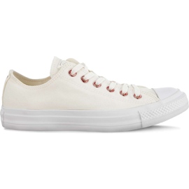 Converse Chuck Taylor All Star Härkä C163283 Egret Rhubarb White beige