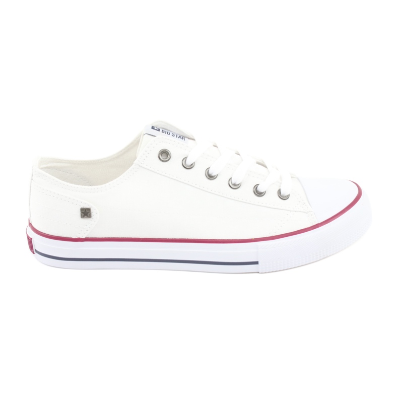 Big Star Classic Sneakers Biaded White DD274336 valkoinen
