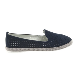 Filippo Lordsy naisten ballerinat espadrillot F 081 tummansininen