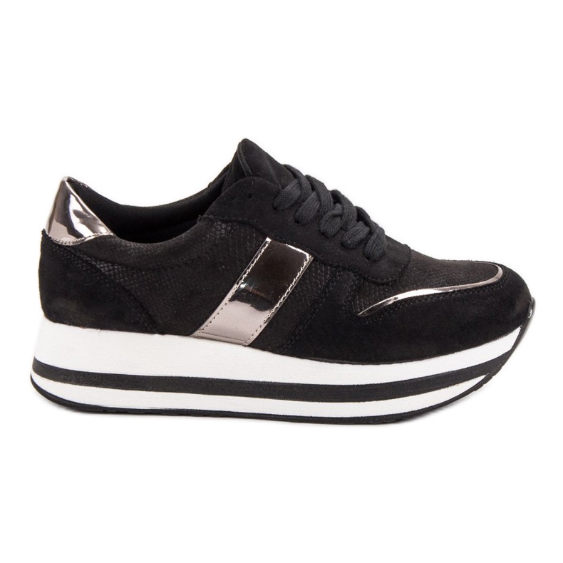 Bestelle Muodikkaat mustat lenkkarit