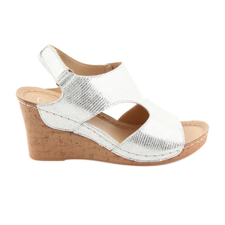 Filippo Hopea 785 Wedge Sandaalit valkoinen harmaa