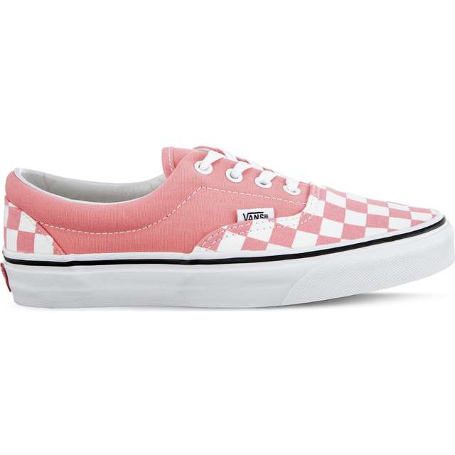 Vans Era Vox Checkerboard Strawberry valkoinen vaaleanpunainen