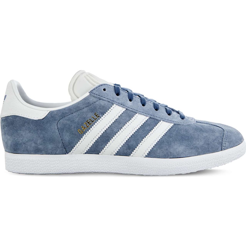 Adidas Gazelle 468 Raaka teräs Crystal White jalkineet Valkoinen sininen