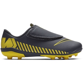 Nike Mercurial Vapor 12 Club PS (V) Mg Jr AH7351-070 jalkapallokengät monivärinen harmaa