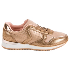 Vapaa -ajan urheilukengät keltainen