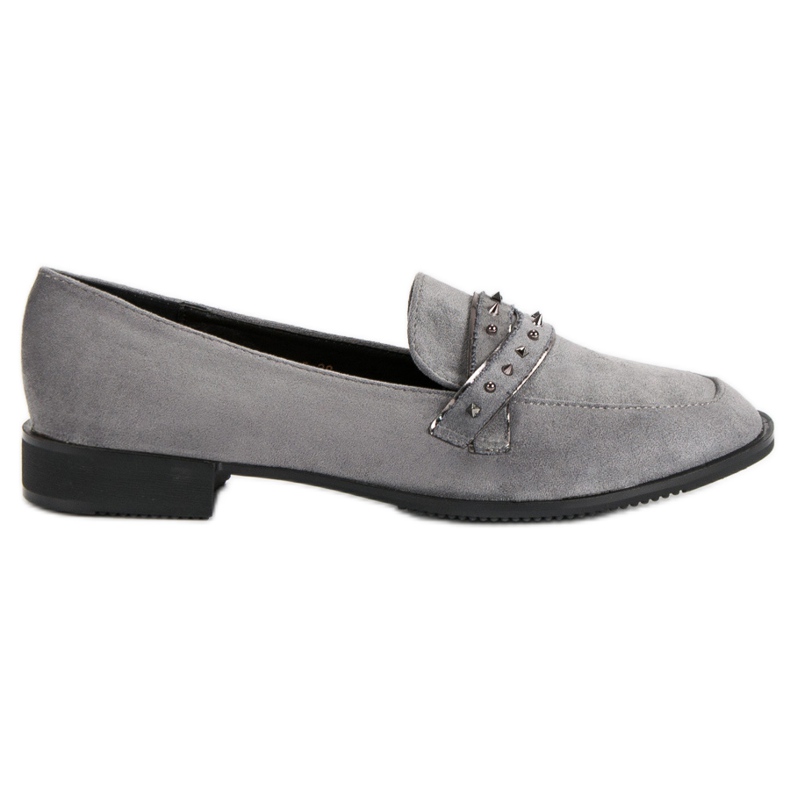 Sergio Todzi Harmaat Loaferit tekojalokivillä
