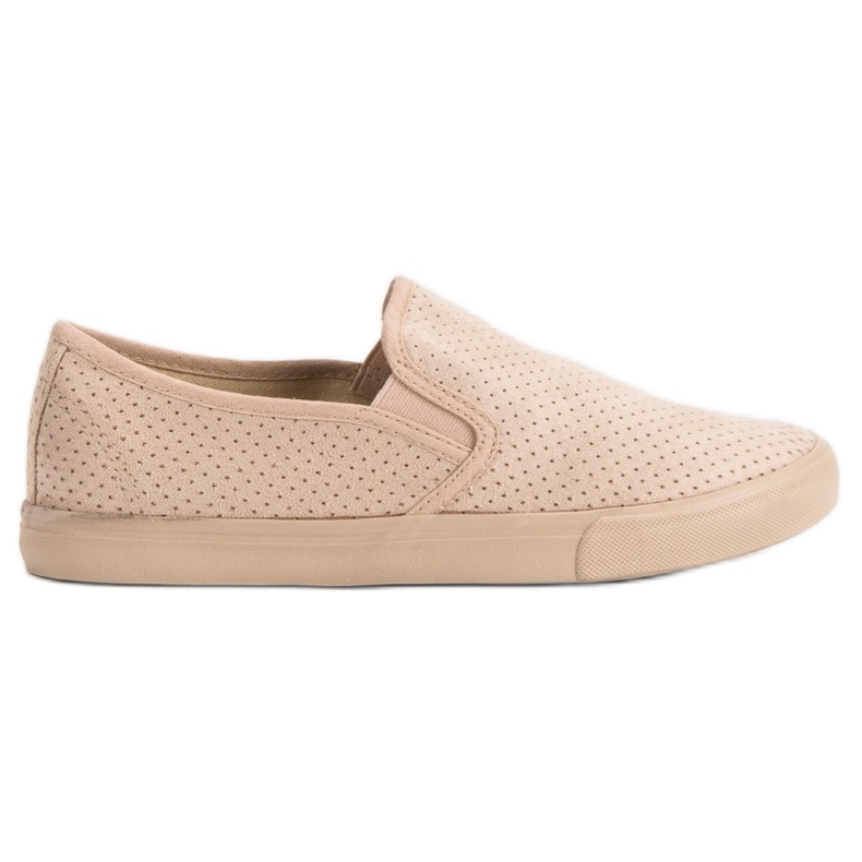 Suede Slip On Lenkkarit ruskea