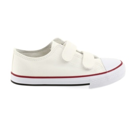 Valkoiset lenkkarit tarranauhalla Atletico TDZ-7-V valkoinen