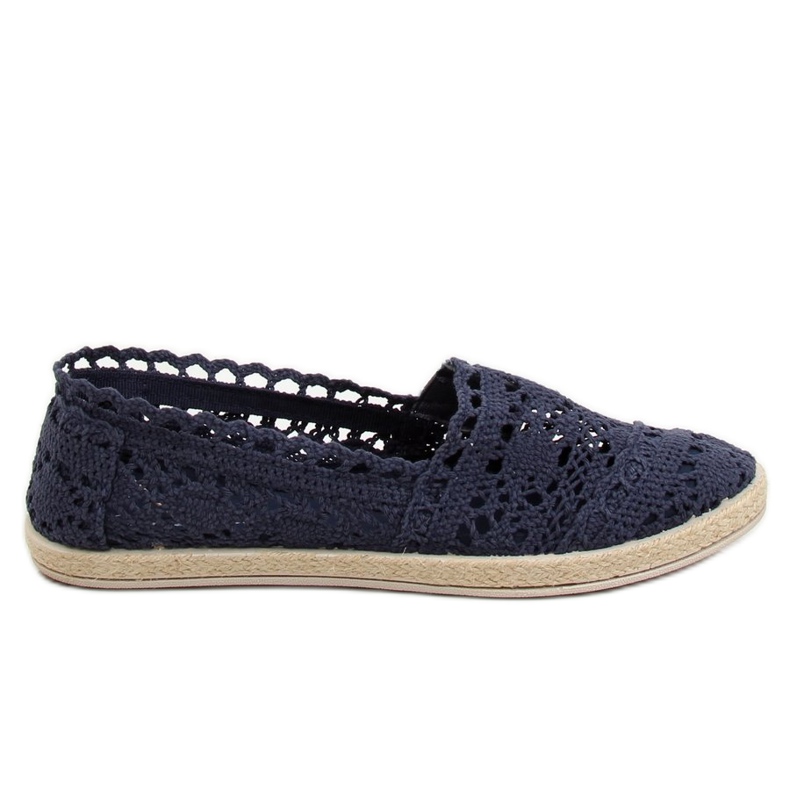 Tummansiniset pitsiespadrillit JX1020 Navy laivastonsininen
