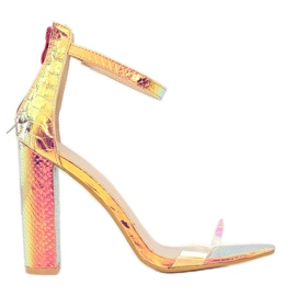 Sandaalit bensiini kulta väri BD344 Gold kultainen