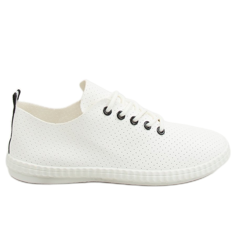 Naisten mustat ja valkoiset lenkkarit BO-1 Black valkoinen