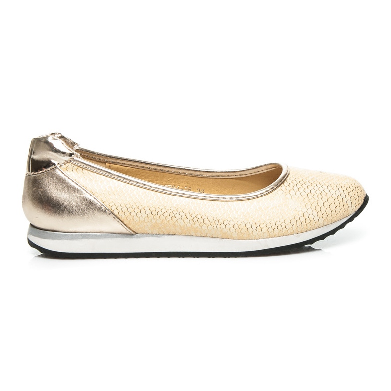 Vices Käärmeurheilun ballerinat keltainen