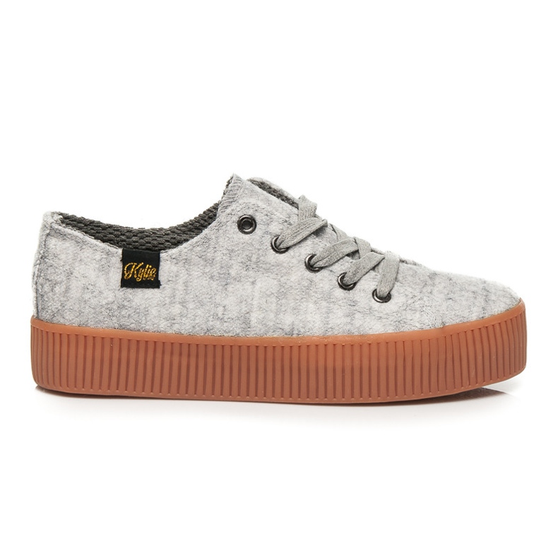 Kylie Grey Creepers harmaa