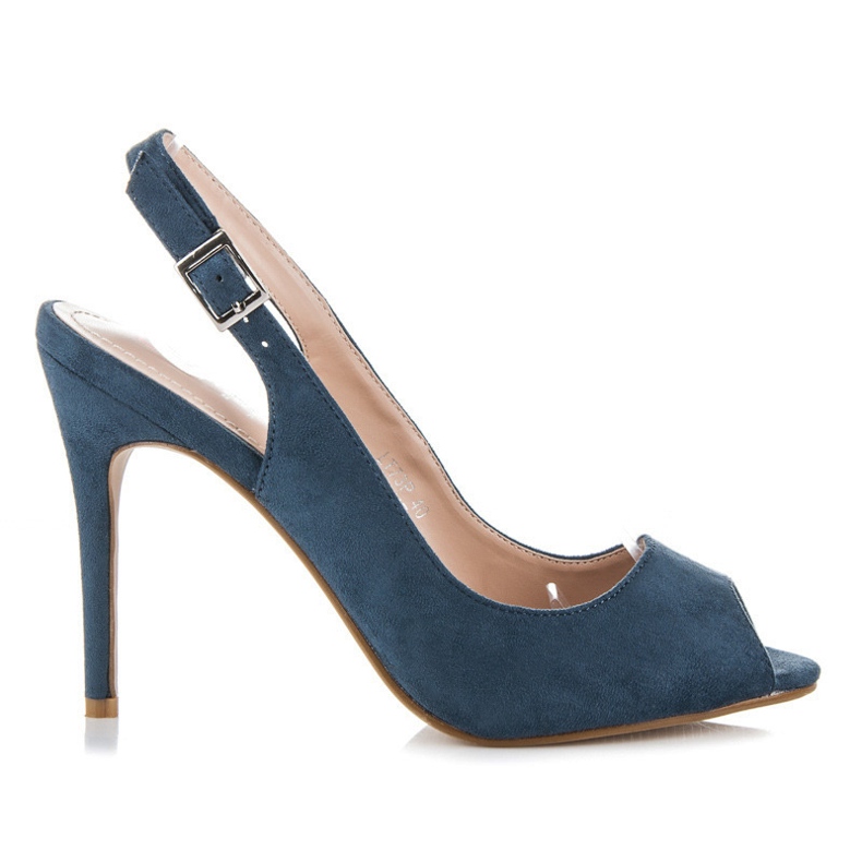 Seastar Mokkanahkaiset soljet sininen