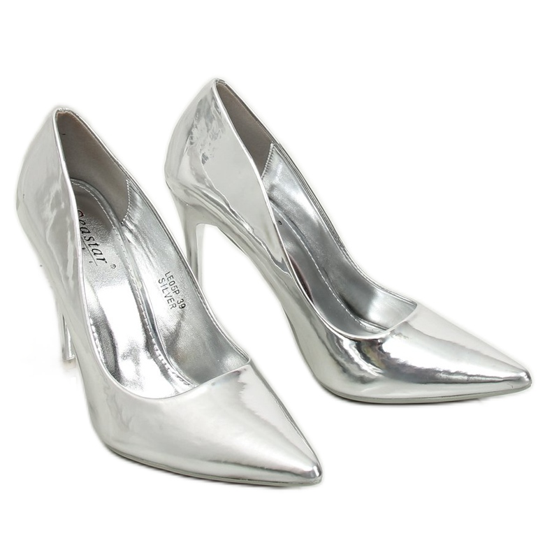 Hopeiset metalliset nastat LE05P Hopea harmaa