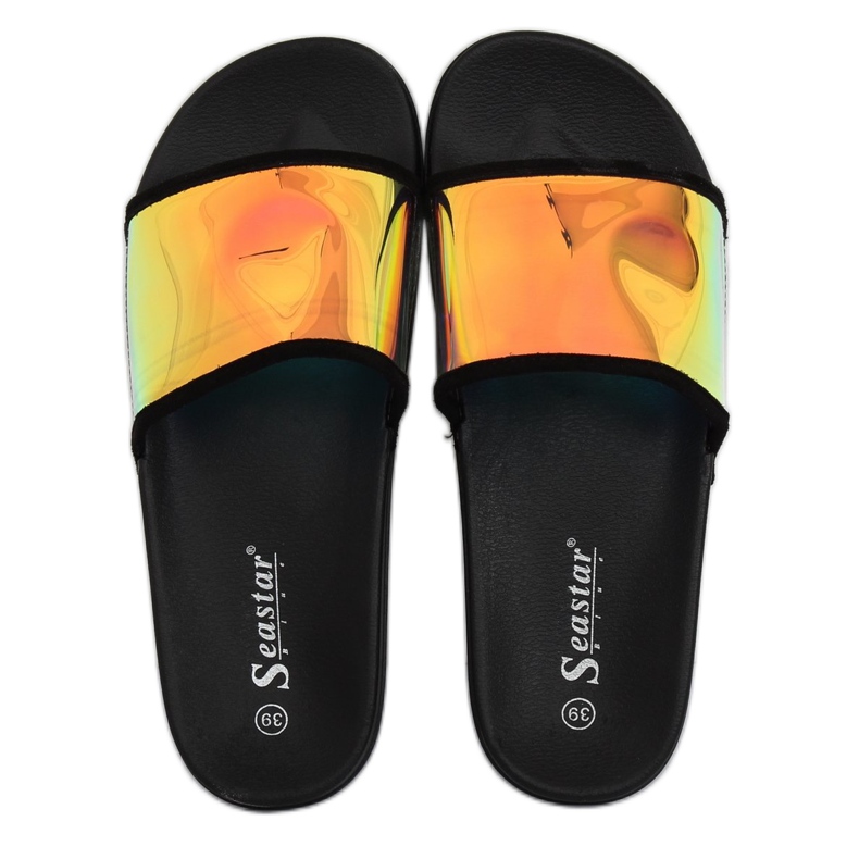 Benzin -värin mustat tohvelit CK80P Musta