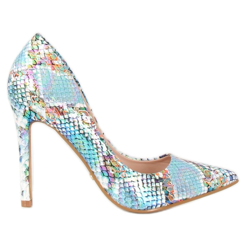 Snake skin blue nastat NF-42P Blue sininen monivärinen