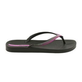 Ipanema Naisten Flip Flops 82518 Musta/fuksia