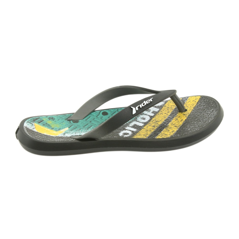 Rider Boys Flip Flops 82563 Musta