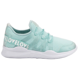 Mintun tekstiiliset urheilukengät sininen