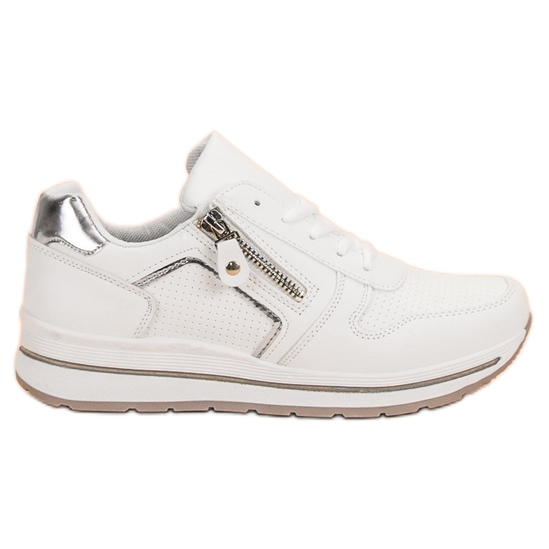 Valkoiset urheilukengät valkoinen