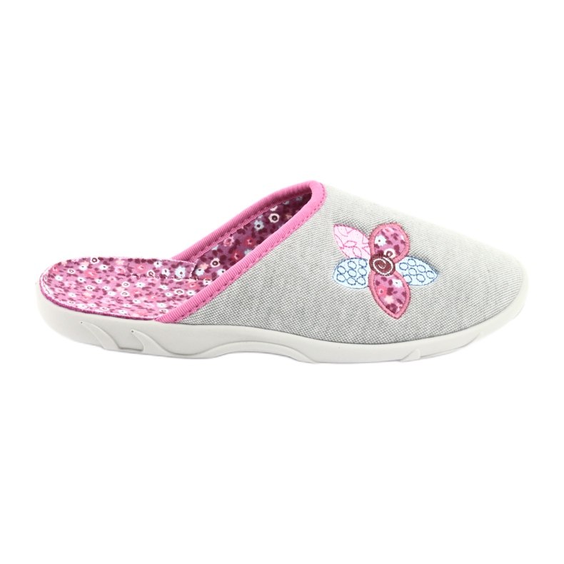 Befadon väriset naisten kengät 235D155 violetti harmaa