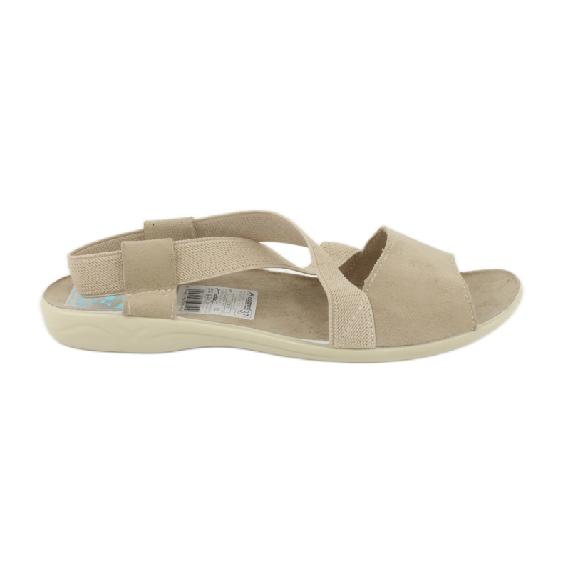 Mukavat naisten sandaalit Adanex 17495 beige