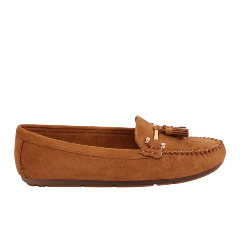 Naisten loafers kameli L7183 Camel ruskea