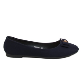 Naisten tummansiniset ballerinat JM3553J Azul Marino tummansininen