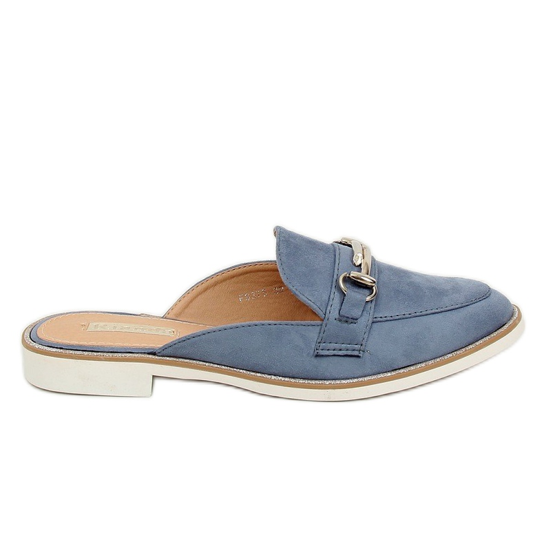 F9375 Siniset tossut mokkasiinit sininen