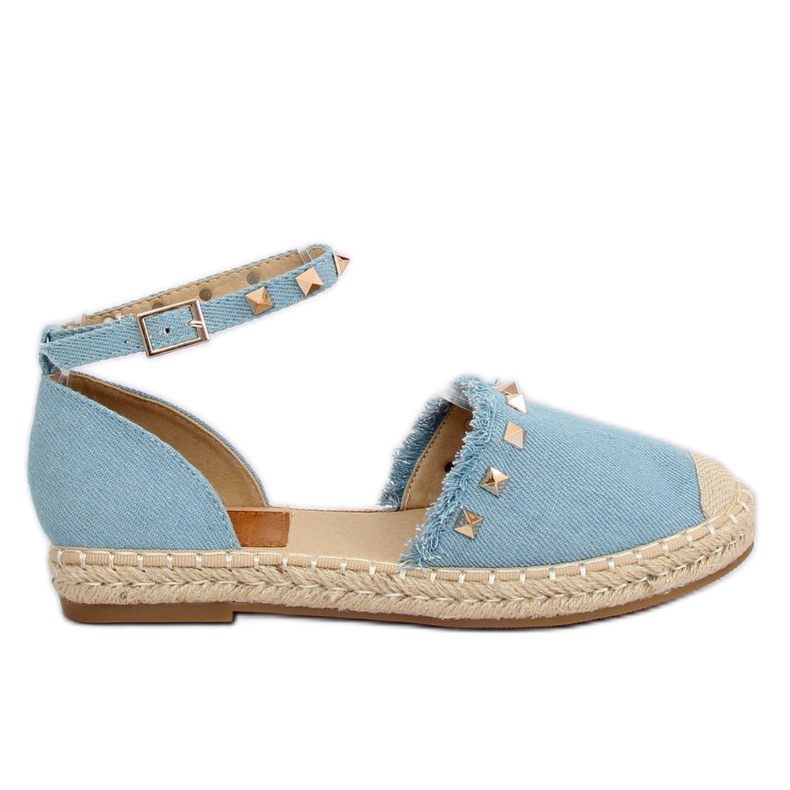 Siniset denim-espadrillit CH-1K211 L.SININEN