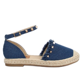 Siniset denim-espadrillit CH-1K211 Sininen tummansininen