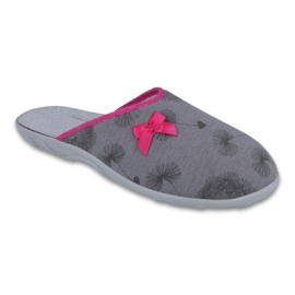 Befadon väriset naisten kengät 235D162 harmaa vaaleanpunainen