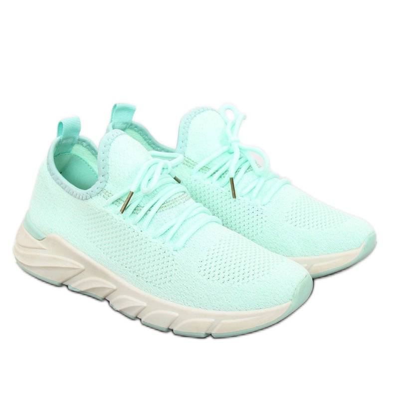 Minttu 7766-Y Vihreät urheilukengät monivärinen