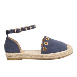 Espadrillit hihnalla LX170 Sininen tummansininen